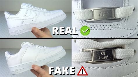 fake nike air force erkennen|Nike Air Force 1 logo.